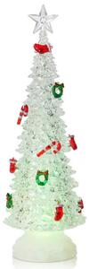 Markslöjd Markslöjd 705014 - LED Vianočná dekorácia HAGABERG 20xLED/0,5W/3xAAA strieborná ML0876 + záruka 3 roky zadarmo