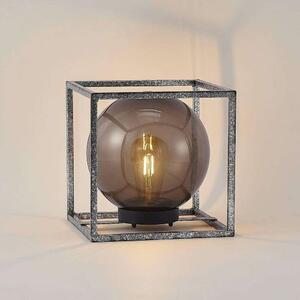 Lindby - Purdie LED Solárne Lampy Smoke/Nickel Lindby - Lampemesteren