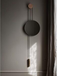 New Works - Rise & Shine Nástenné Svietidlo Mirror Natural Oak/Brass - Lampemesteren