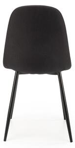 Jedálenská stolička K449 - čierna