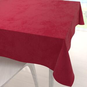 Biante Veľký zamatový štvorcový obrus Velvet Prémium SVP-007 Malinovo červený 150x150 cm