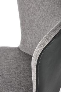 Jedálenská stolička K447 - sivá / čierna