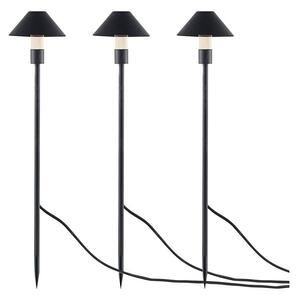 Lindby - Velenora LED Záhradná Lampa Black Lindby - Lampemesteren