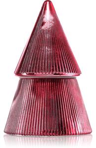 Paddywax Stacked Tree Red Ribbed Mercury vonná sviečka 198 g
