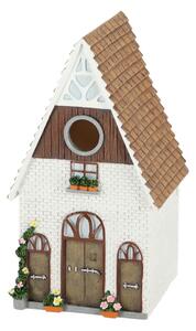 Biela búdka pre vtáčiky Esschert Design Farm House