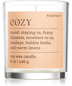 Paddywax Mood Cozy Cashmere & French Orris vonná sviečka 226 g