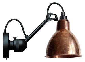 DCW - 304SW Nástenné Svietidlo Black/Raw Copper Lampe Gras - Lampemesteren