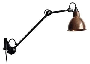 DCW - 222 Nástenné Svietidlo Black/Raw Copper Lampe Gras - Lampemesteren