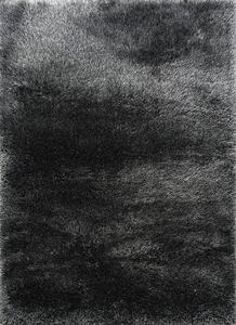 Berfin Dywany Kusový koberec Seven Soft 7901 Black Grey - 80x150 cm