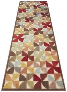ELLE Decoration koberce Kusový koberec Creative 103966 Brown / Multicolor z kolekcie Elle - 80x125 cm