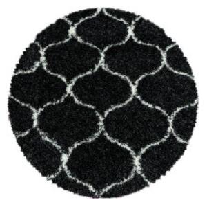 Ayyildiz koberce Kusový koberec Salsa Shaggy 3201 anthrazit kruh - 120x120 (priemer) kruh cm