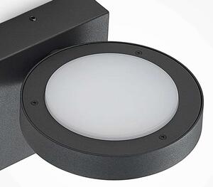 Lucande - Belna LED Vonkajšie Nástenné Svietidlo w/Sensor Graphite - Lampemesteren