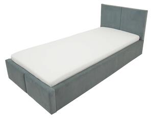 GM Čalúnená posteľ Izabela 90x200 - sivá