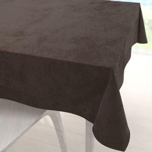 Biante Zamatový štvorcový obrus Velvet Prémium SVP-016 Tmavo hnedý 70x70 cm