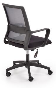 Kancelárska stolička s podrúčkami Mauro - čierna / sivá