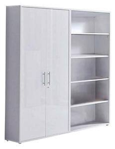 SKRINKA NA DOKUMENTY, sivá, biela, 168,8/185,6/33 cm MID.YOU - Online Only kancelárie, Online Only