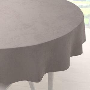 Biante Zamatový okrúhly obrus Velvet Premium SVP-015 Latte Ø 110 cm