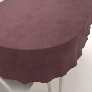 Biante Zamatový oválny obrus Velvet Prémium SVP-019 Hnedofialový 100x140 cm
