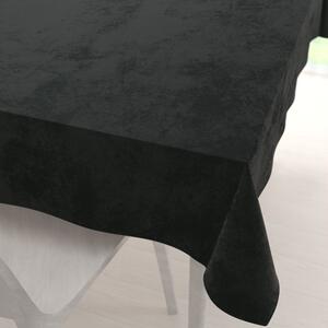 Biante Veľký zamatový obdĺžnikový obrus Velvet Premium SVP-014 Čiernozelený 180x220 cm