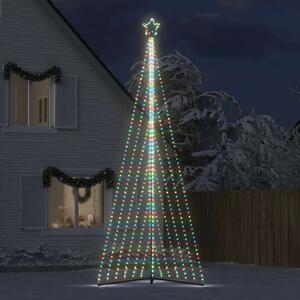 LED vianočný stromček 789 LED farebné 476 cm