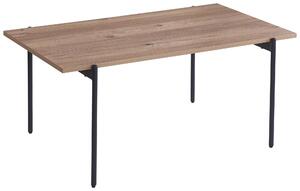 KONFERENČNÝ STOLÍK, čierna, farba duba, kov, kompozitné drevo, 100/60/45 cm Ti'me - Stolíky do obývačky, Online Only