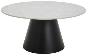 KONFERENČNÝ STOLÍK, čierna, svetlosivá, kov, keramika, 80/80/39 cm MID.YOU - Stolíky do obývačky, Online Only