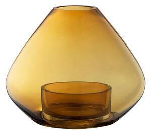AYTM - Uno Lantern/Vase H21 Amber - Lampemesteren