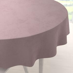 Biante Zamatový okrúhly obrus Velvet Premium SVP-031 Tmavo staroružový Ø 100 cm