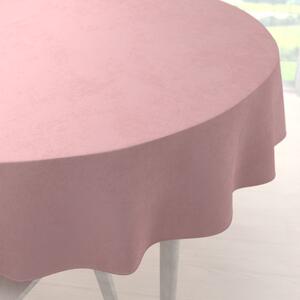 Biante Zamatový okrúhly obrus Velvet Premium SVP-033 Staroružový Ø 80 cm