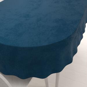 Biante Zamatový oválny obrus Velvet Prémium SVP-028 Petrolejovo modrý 50x100 cm