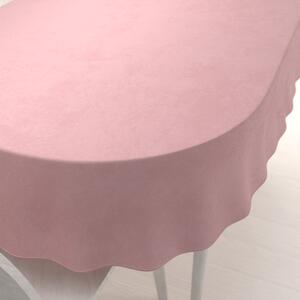 Biante Zamatový oválny obrus Velvet Prémium SVP-033 Staroružový 80x120 cm