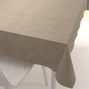Biante Zamatový obdĺžnikový obrus Velvet Premium SVP-030 Sivobéžový 120x200 cm