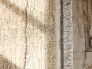 Lorena Canals koberce Vlnený koberec Steppe - Sheep Beige - 80x230 cm