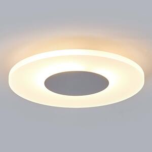Lindby - Tarja LED Stropné Lampa Round White Satin/Chrome Lindby - Lampemesteren