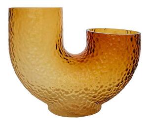 AYTM - Arura Medium Glass Vase Amber - Lampemesteren