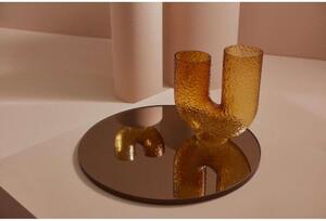 AYTM - Arura High Glass Vase Amber - Lampemesteren