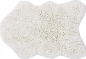 Lorena Canals koberce Vlnený koberec Woolly - Sheep White - 75x110 tvar kožešiny cm