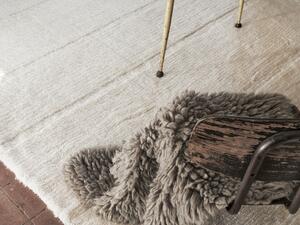 Lorena Canals koberce Vlnený koberec Woolly - Sheep Grey - 75x110 tvar kožušiny cm