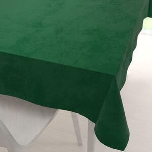 Biante Zamatový obdĺžnikový obrus Velvet Premium SVP-032 Zelený 50x100 cm