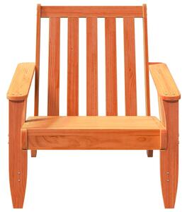 Záhradná stolička Adirondack vosk hnedá masívna borovica