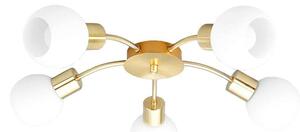 Lindby - Elaina 5 Stropné Lampa Brass Lindby - Lampemesteren