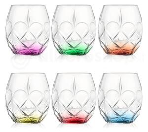 RCR ALKEMIST COLOR POHÁR 380ML SADA 6 KS