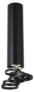 Candellux Prisadený luster TUBA 1xGU10/50W/230V čierna CA0363 + záruka 3 roky zadarmo