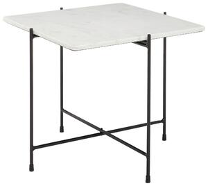 KONFERENČNÝ STOLÍK, čierna, biela, kov, kameň, 50/50/45 cm Livetastic - Stolíky do obývačky, Online Only