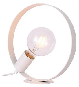 Candellux Stolná lampa NEXO 1xE27/40W/230V biela CA0326 + záruka 3 roky zadarmo
