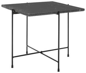 KONFERENČNÝ STOLÍK, čierna, kov, kameň, 50/50/45 cm Livetastic - Stolíky do obývačky, Online Only