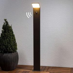 Lucande - Nevio LED Záhradná Lampa H100 w/Sensor Graphite Lucande - Lampemesteren