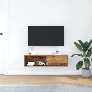 TV skrinka Old Wood 100x31x25,5 cm Engineered Wood