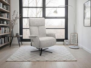 RELAXAČNÉ KRESLO, textil, strieborná Sit & More - Online Only obývacie izby, Online Only