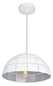 Top Light Top Light Apolo 30B - Luster na lanku 1xE27/40W/230V biela/strieborná TP1605 + záruka 3 roky zadarmo